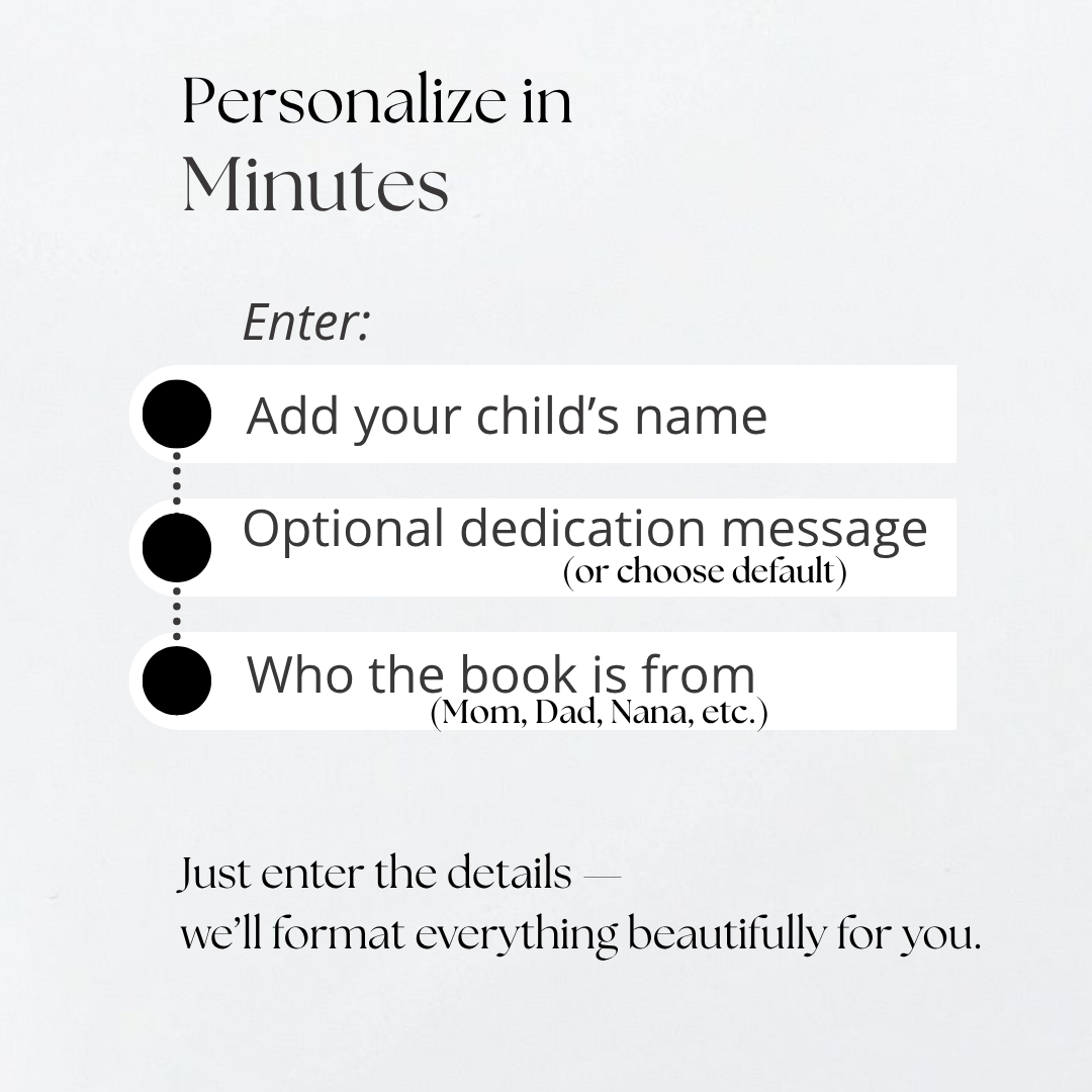 Personalized Chores Book for Kids | Custom First Words Book | Toddler Learning Book | Educational Children's Book | Baby Keepsake Gift