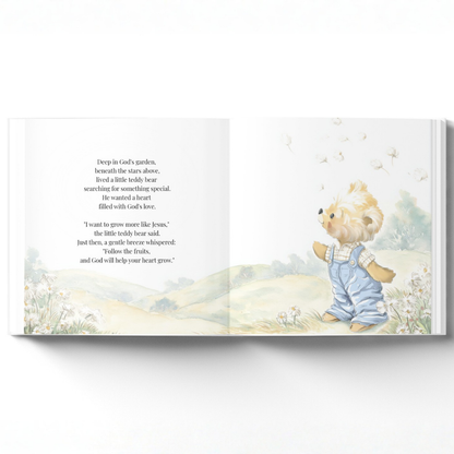 My Fruit of the Spirit Journey | Personalized Christian Book for Kids, Baptism Gift, Bible Storybook, Christian Gift