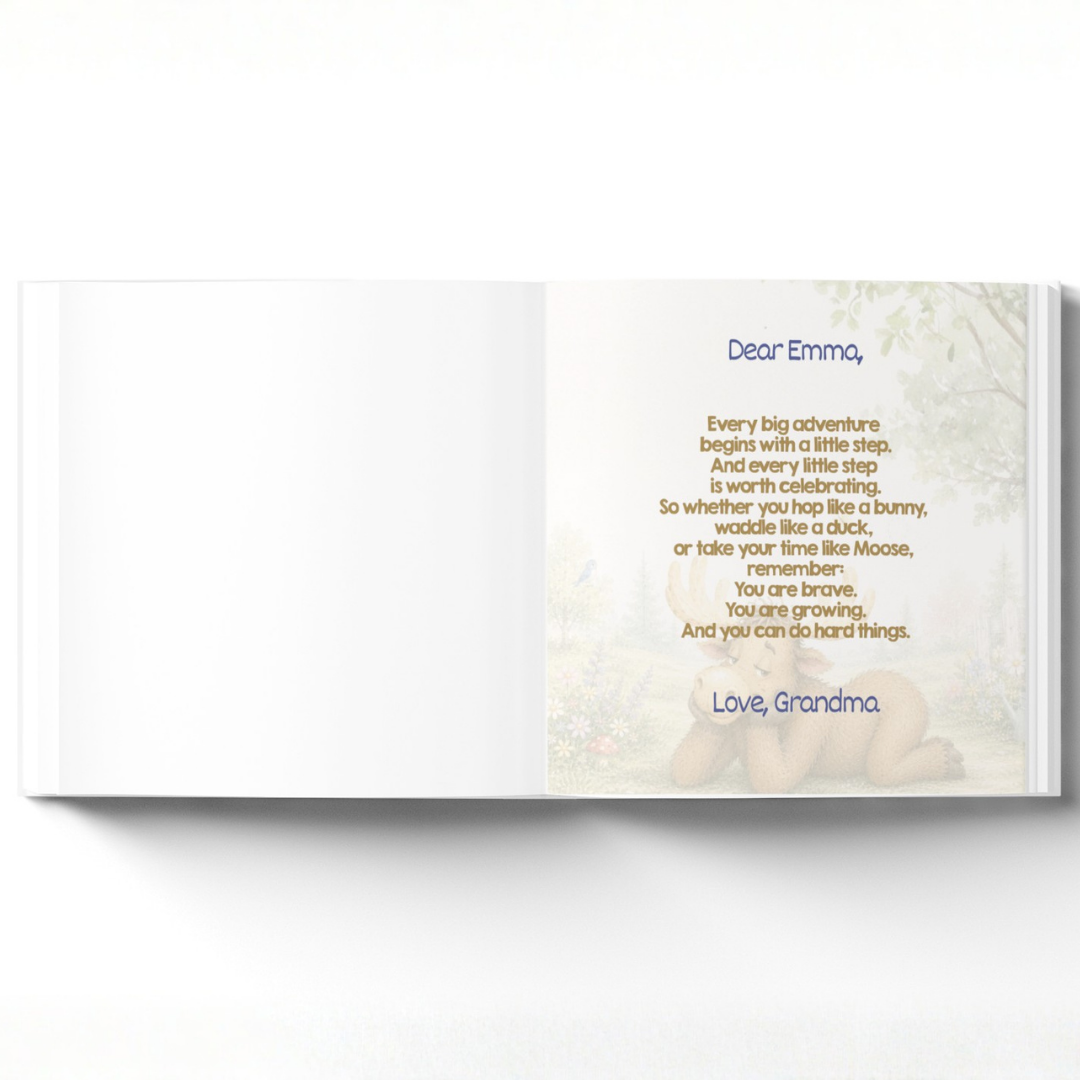 Personalized Potty Training Book for Toddlers | Everybody Poops Except the Moose | Custom Toilet Learning Story | Potty Training Gift