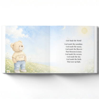 My Personalized Bible Story Book, Christian Keepsake Gift, Baptism Gift, Faith Based Storybook for Kids