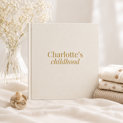 Custom Childhood Memory Books for Couples, Single Parents, Grandparents & Single Grandparents