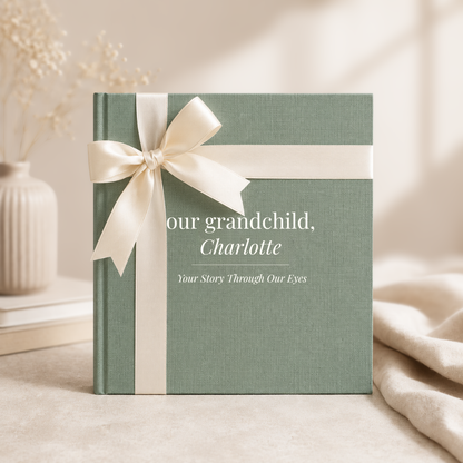 Custom Childhood Memory Books for Couples, Single Parents, Grandparents & Single Grandparents
