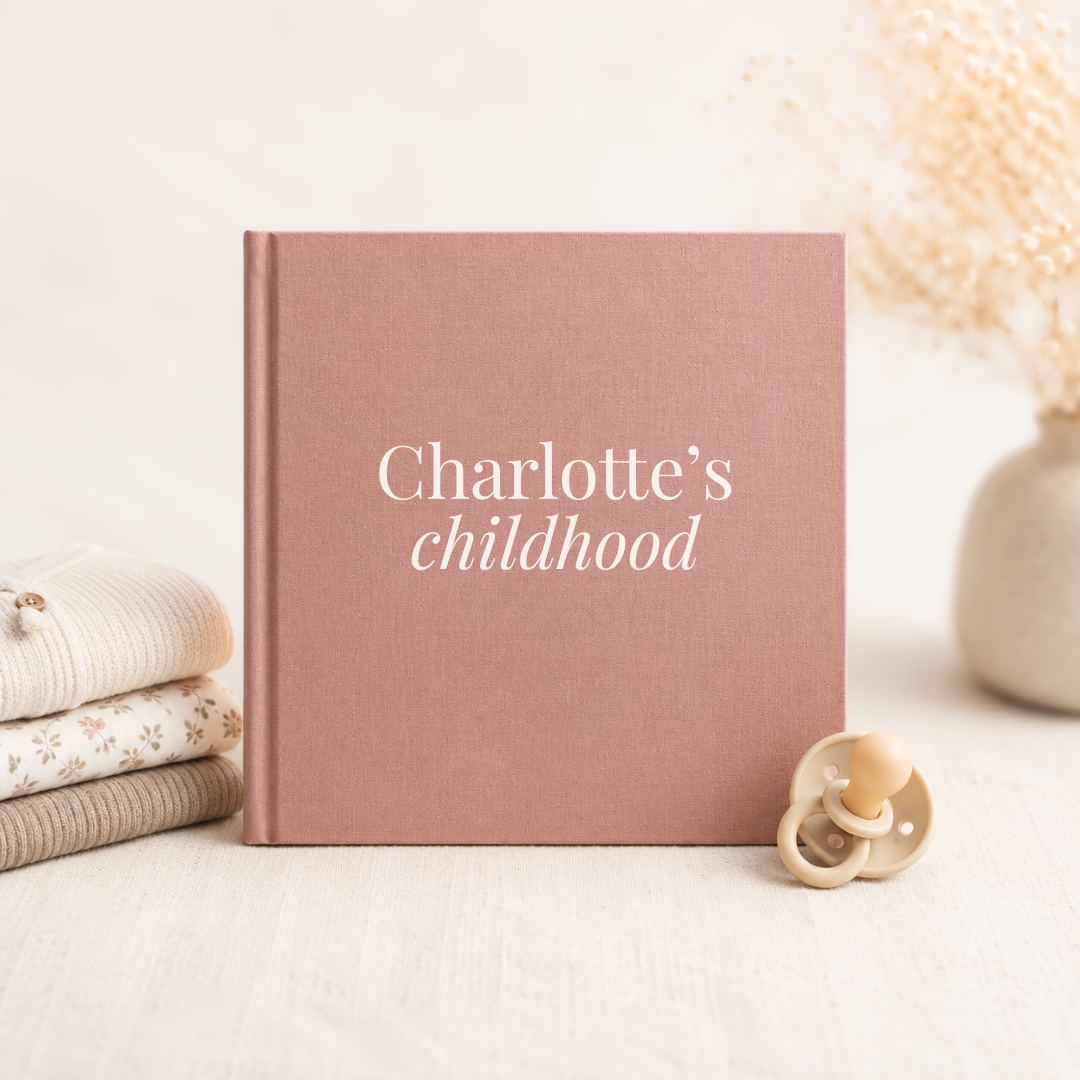 Custom Childhood Memory Books for Couples, Single Parents, Grandparents & Single Grandparents