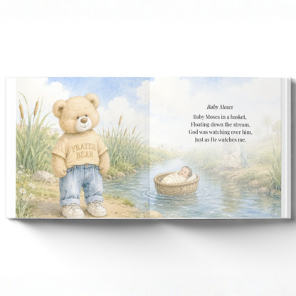 My Personalized Bible Story Book, Christian Keepsake Gift, Baptism Gift, Faith Based Storybook for Kids