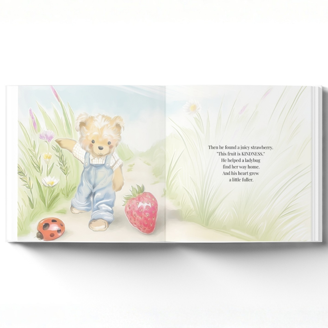 My Fruit of the Spirit Journey | Personalized Christian Book for Kids, Baptism Gift, Bible Storybook, Christian Gift