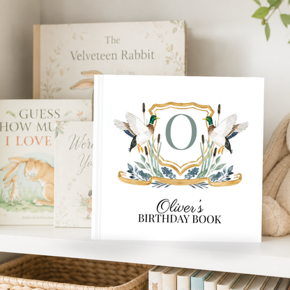 Personalized Birthday Memory Book, Birthday Keepsake, 18 Year Birthday Tradition, First Birthday to 18 Gift