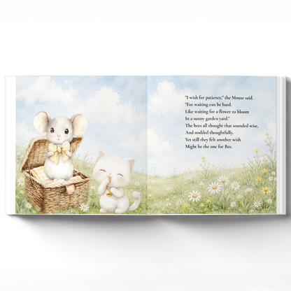 Personalized Bee-Day Birthday Book for Kids, Birthday Wish Book, Custom Birthday Storybook, Keepsake Gift for Children
