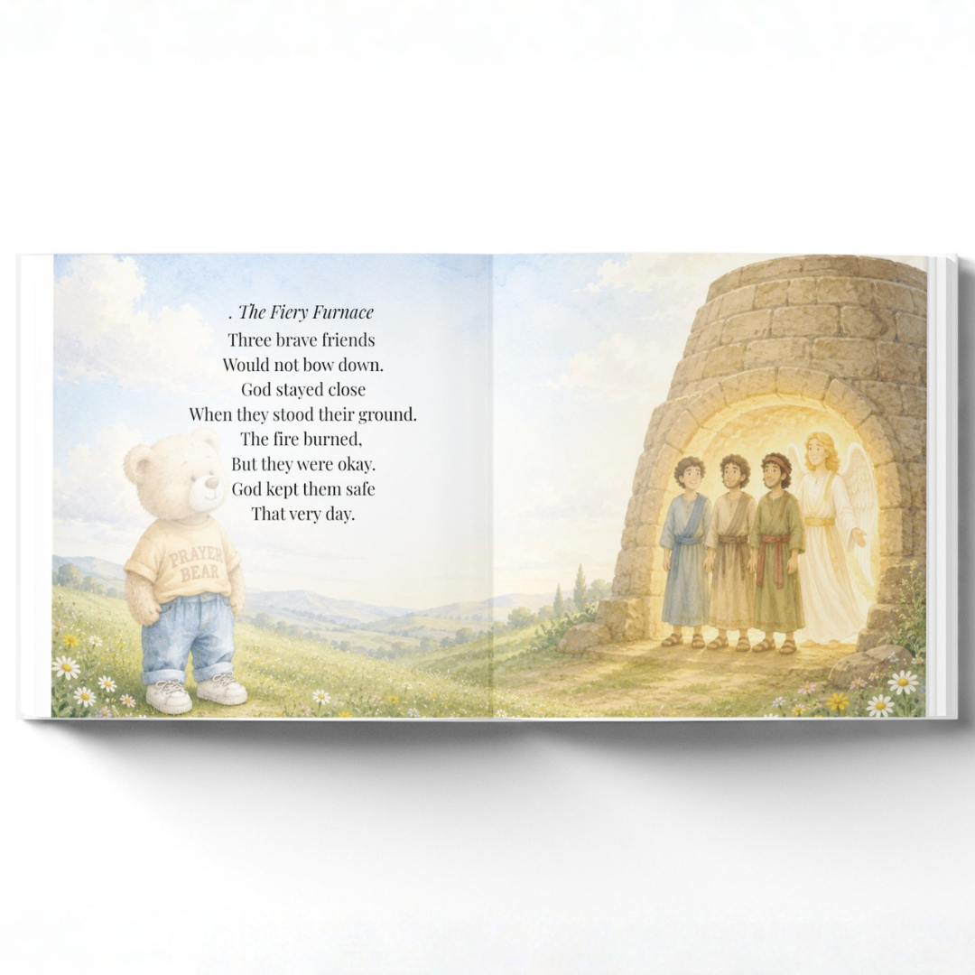 My Personalized Bible Story Book, Christian Keepsake Gift, Baptism Gift, Faith Based Storybook for Kids