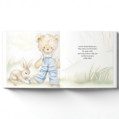 My Fruit of the Spirit Journey | Personalized Christian Book for Kids, Baptism Gift, Bible Storybook, Christian Gift