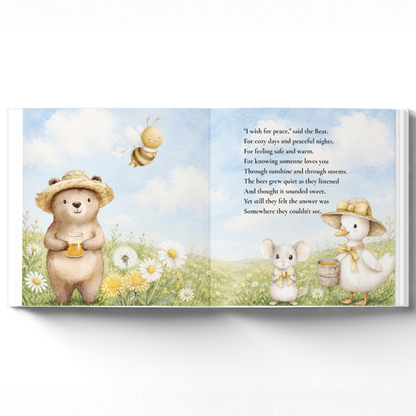 Personalized Bee-Day Birthday Book for Kids, Birthday Wish Book, Custom Birthday Storybook, Keepsake Gift for Children