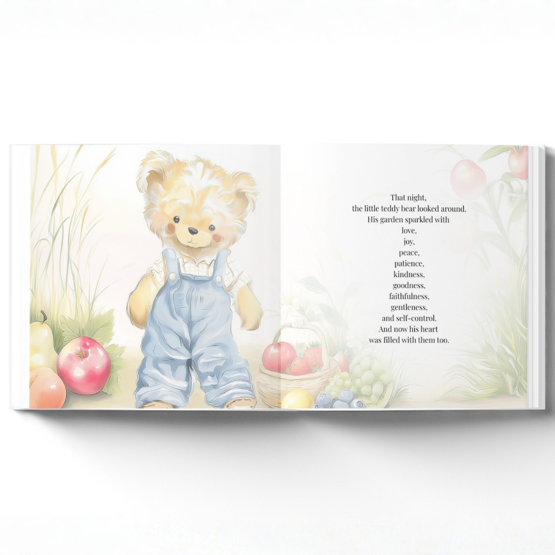 My Fruit of the Spirit Journey | Personalized Christian Book for Kids, Baptism Gift, Bible Storybook, Christian Gift