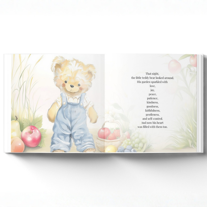 My Fruit of the Spirit Journey | Personalized Christian Book for Kids, Baptism Gift, Bible Storybook, Christian Gift