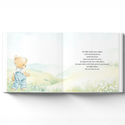My Fruit of the Spirit Journey | Personalized Christian Book for Kids, Baptism Gift, Bible Storybook, Christian Gift