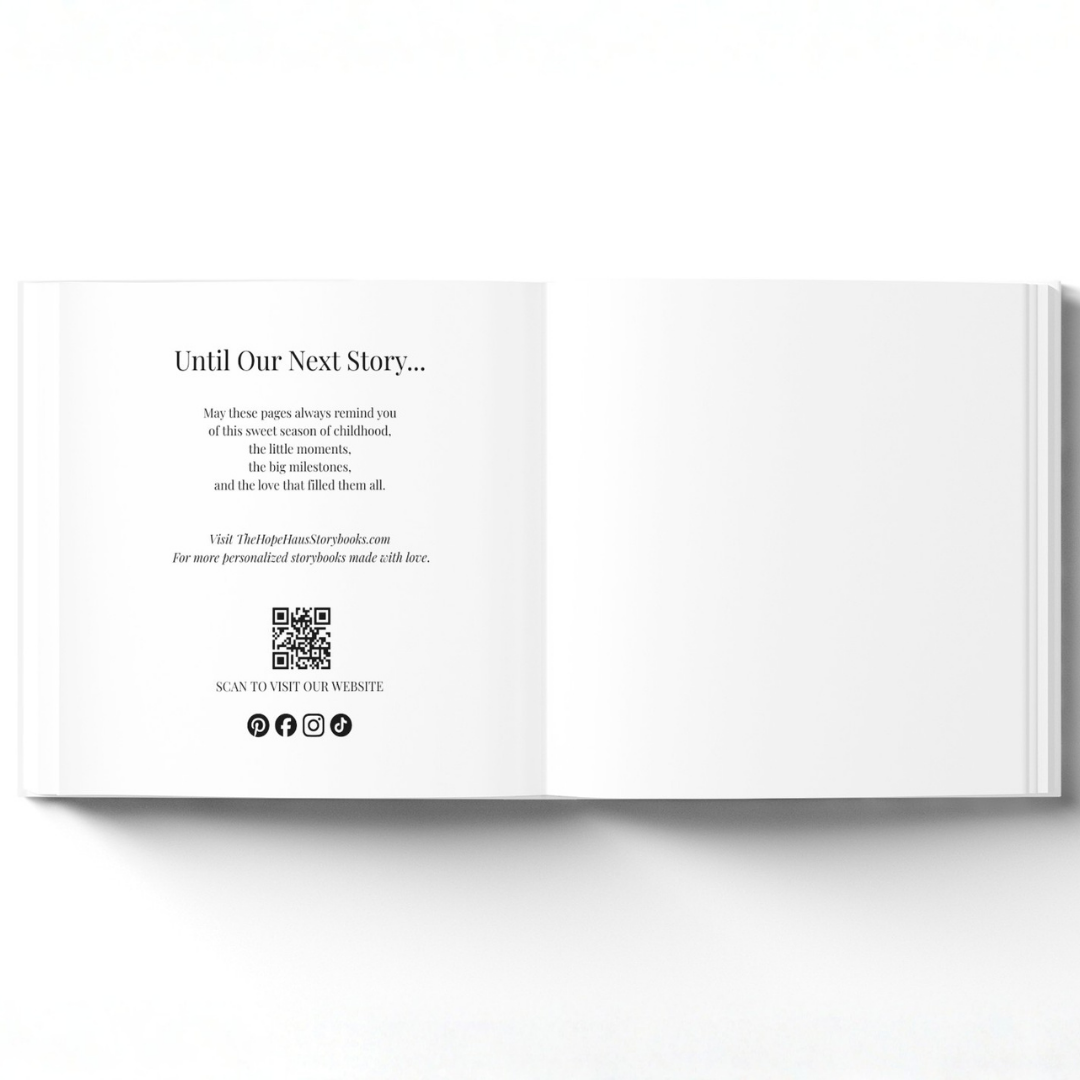 My Fruit of the Spirit Journey | Personalized Christian Book for Kids, Baptism Gift, Bible Storybook, Christian Gift