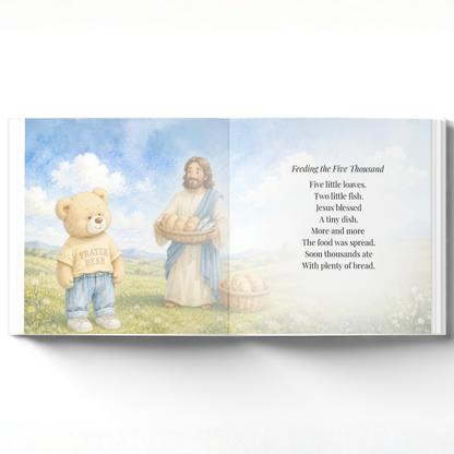 My Personalized Bible Story Book, Christian Keepsake Gift, Baptism Gift, Faith Based Storybook for Kids