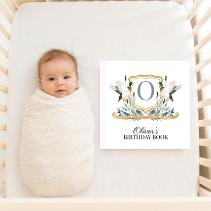 Personalized Birthday Memory Book, Birthday Keepsake, 18 Year Birthday Tradition, First Birthday to 18 Gift