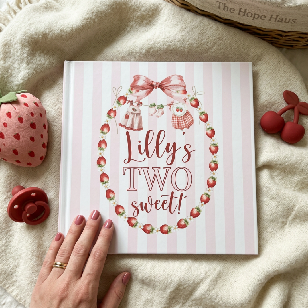 Personalized 2nd Birthday Book for Girls | Custom Birthday Storybook | Birthday Keepsake Gift | Personalized Gift for Child | Age 2
