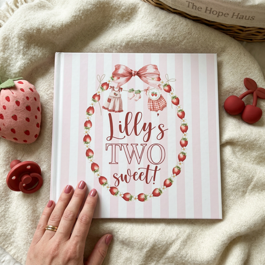 Personalized 2nd Birthday Book for Girls | Custom Birthday Storybook | Birthday Keepsake Gift | Personalized Gift for Child | Age 2
