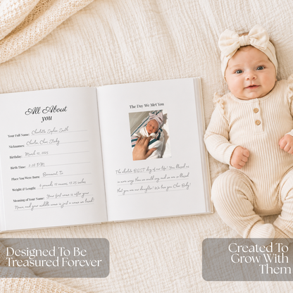 Personalized Birthday Memory Fishing Book, Birthday Keepsake, 18 Year Birthday Tradition, First Birthday to 18 Gift