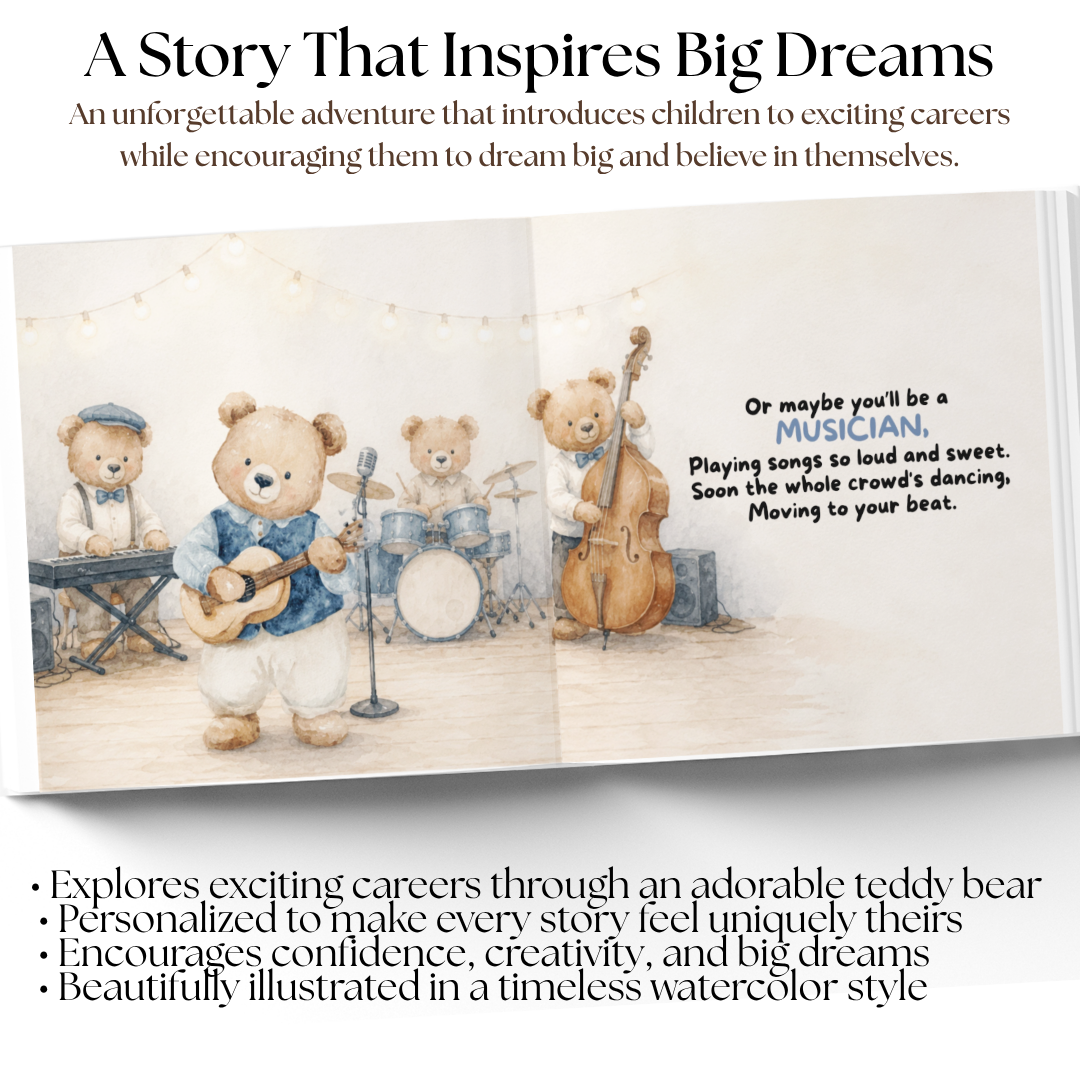 You Can Be Anything! Custom Story for Child, Birthday gift, gift for nephew, Kids Customised Story, Christmas gift