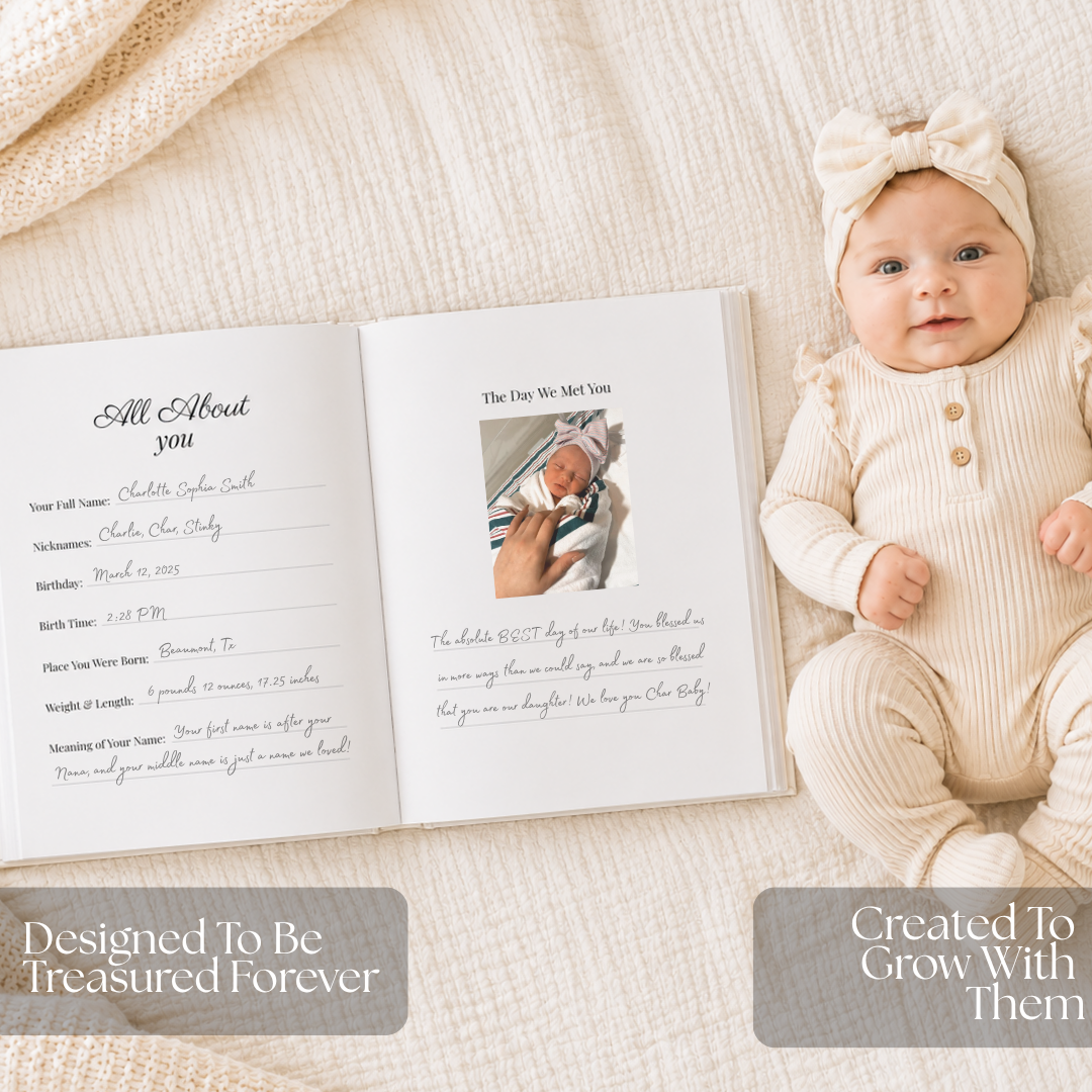 Personalized Birthday Memory Book, Birthday Keepsake, 18 Year Birthday Tradition, First Birthday to 18 Gift