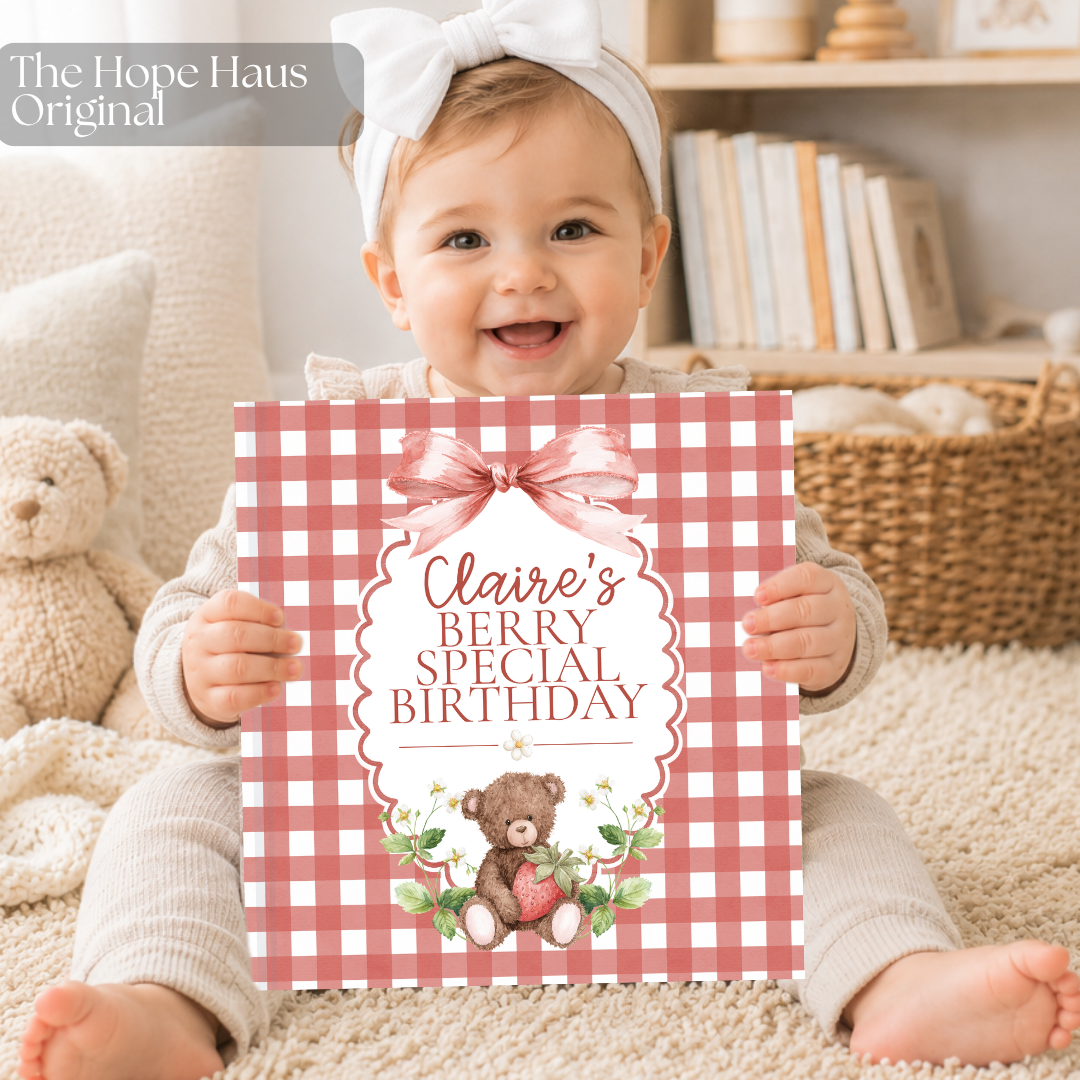 Personalized Birthday Book | Custom Birthday Storybook for Kids | Birthday Keepsake Gift | Child Name Story Book