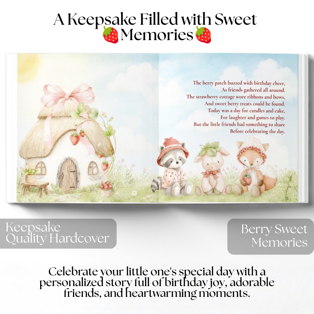 Personalized 2nd Birthday Book for Girls | Custom Birthday Storybook | Birthday Keepsake Gift | Personalized Gift for Child | Age 2