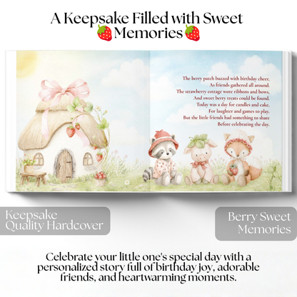 Personalized 2nd Birthday Book for Girls | Custom Birthday Storybook | Birthday Keepsake Gift | Personalized Gift for Child | Age 2