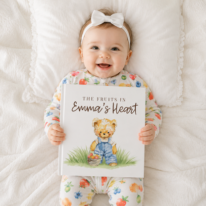My Fruit of the Spirit Journey | Personalized Christian Book for Kids, Baptism Gift, Bible Storybook, Christian Gift
