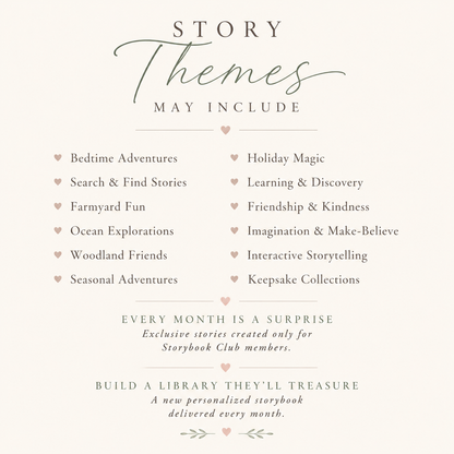 Personalized Children's Book Club Subscription