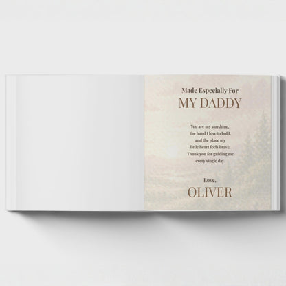 Father's Day Gift from Kids, Gift for Dad from Child, First Fathers Day, Personalized Children's Book, Gift for Dad, Birthday Gift for Dad