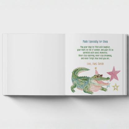 Personalized Birthday Book for Kids, Custom Birthday Storybook, First Birthday Gift, Animal Birthday Keepsake